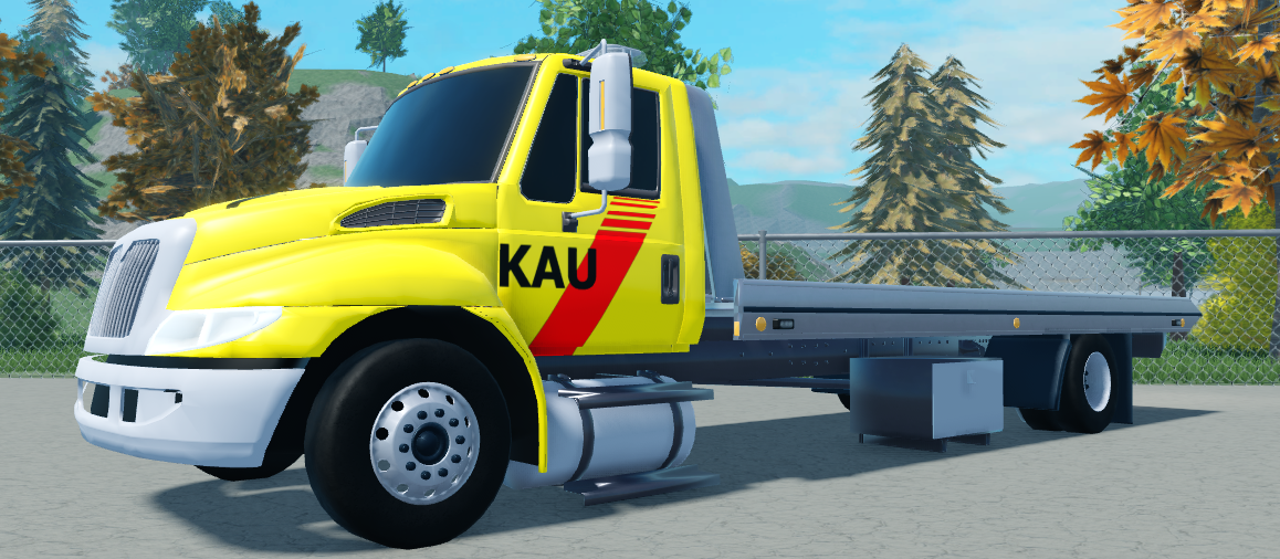 Großer Abschlepper
